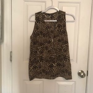 The Kooples Zip Front Blouse